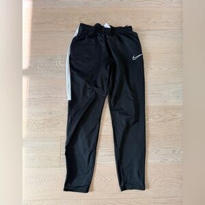 Nike Black and White track pants dri fit